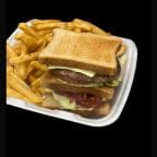 Best Cheeseburger Club Sandwich in Medford, MA